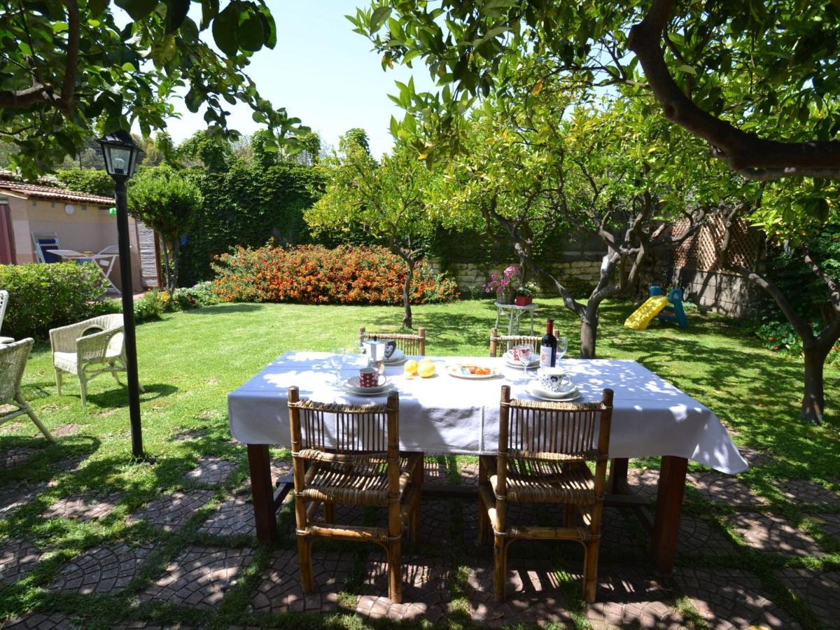 Villa Casa Unifamiliar Con Jard N Privado à Agnone Bagni Extérieur photo